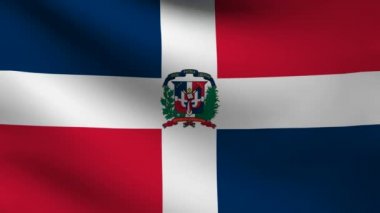 Dominik cumhuriyetçi bayrağı.