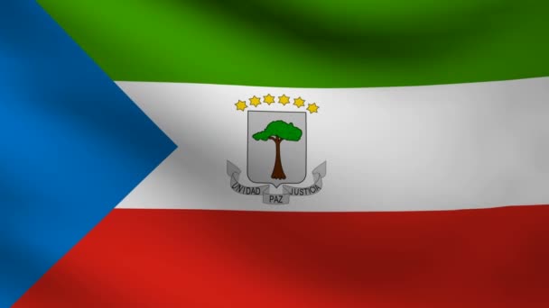 Guinée équatoriale Drapeau .