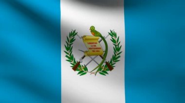 Guatemala bayrağı.