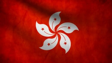 Hong Kong bayrağı.