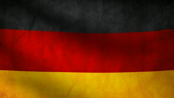 Germany flag. — Stock Video