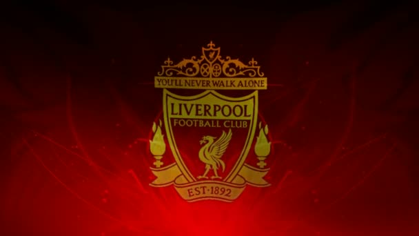 Liverpool fc flaga. — Wideo stockowe