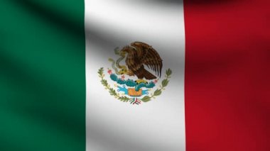 Meksika bayrağı.