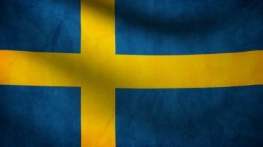 İsveç bayrağı.
