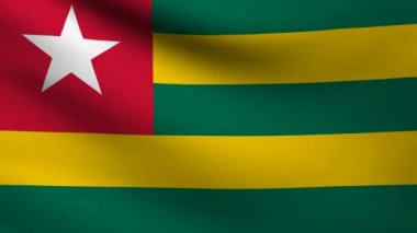 Togo bayrağı.
