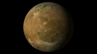 Ganymede uydu.