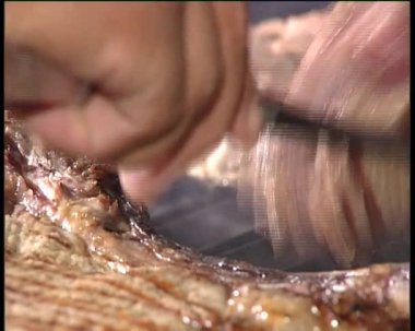 eti ızgara veya Barbekü.