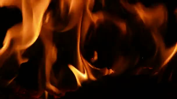 Flammen, Flammen. — Stockvideo