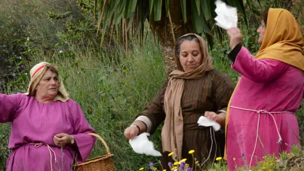 Représentation théâtrale de la scène biblique — Video