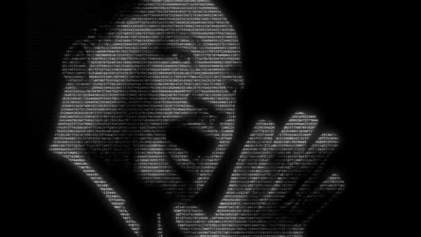 Martin Luther King, numbers animation Stock Footage