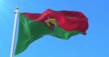 Santo Domingo de los Coloradados Bayrağı, Ekvador. Döngü