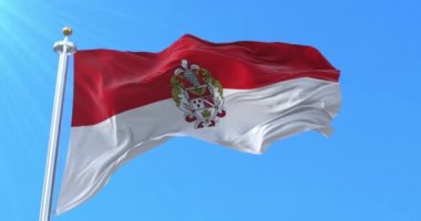 San Miguel de Ibarra Bayrağı, Ekvador. Döngü