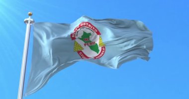 Mi Peru Bölge Bayrağı, Peru. Döngü