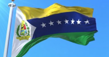 Apure State Flag, Venezuela. Döngü