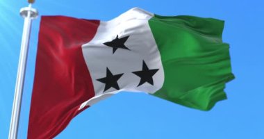 Ngbe-Bugl Comarca Bayrağı, Panama. Döngü