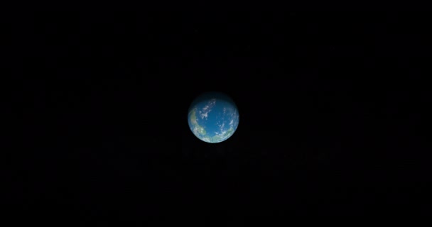 Hacia Continente Pannotia Planeta Tierra — Vídeos de Stock
