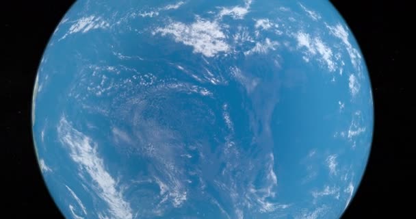 Ősi Szuperkontinens Rodinia Föld Bolygóján Holddal — Stock videók