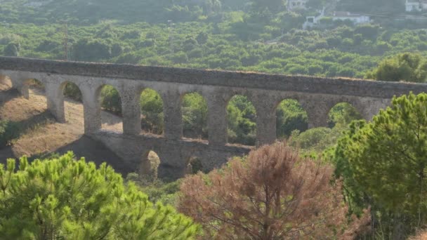 Стародавній Римський Акведук Альмуекар Гранада Іспанія — стокове відео
