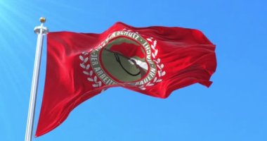 Flag of the Combat Groups of the Working Class. Loop