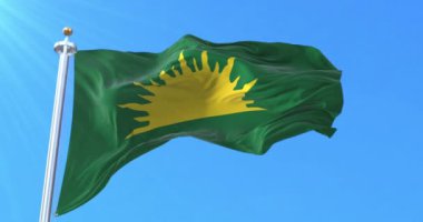 Güneş bayrakları dalgalanıyor. Döngü