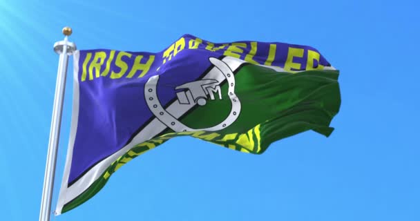 Irish Traveller Movement Flag Boucle — Video