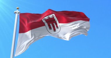 Vorarlberg Eyalet Bayrağı, Avusturya. Döngü