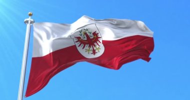 Tyrol Eyalet Bayrağı, Avusturya. Döngü