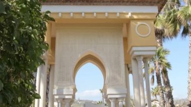 Arch of Nasrid Nazari style, Torrox, Spain