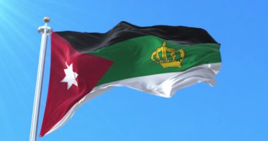Royal Standard of the King of the Arab Kingdom of Syria. Loop