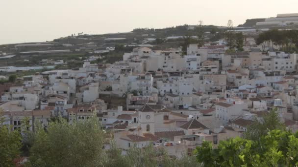 日落时分 西班牙阿尔加罗波市 — 图库视频影像