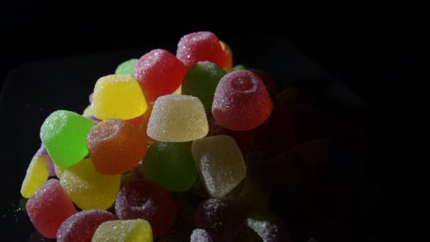 Gummies Candies Mountain Intimate Light Gyrating — Video