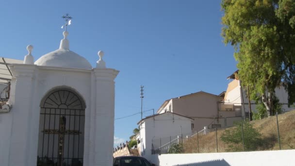 Hermitage Cross Lamb Velez Malaga Spain — Stock Video