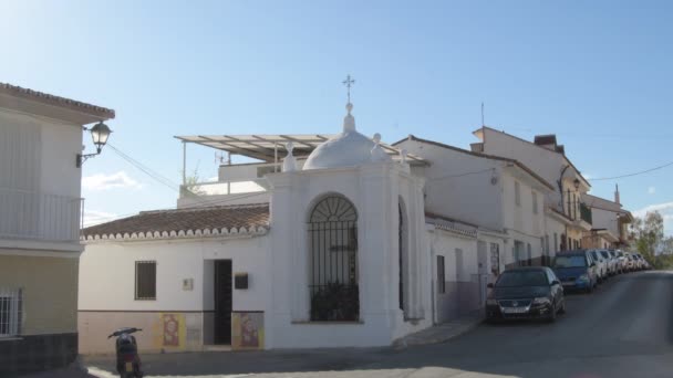Cross Lamb Hermitage Velez Malaga Spain — Vídeo de stock