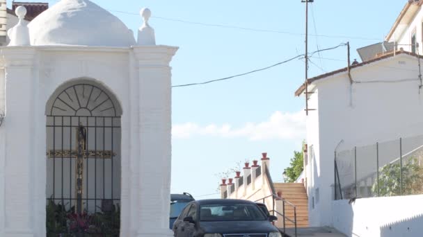 Ermita Cruz Del Cordero Vélez Málaga España — Vídeo de stock