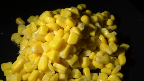Mountain Boiled Corn Gyrating — Stock Video