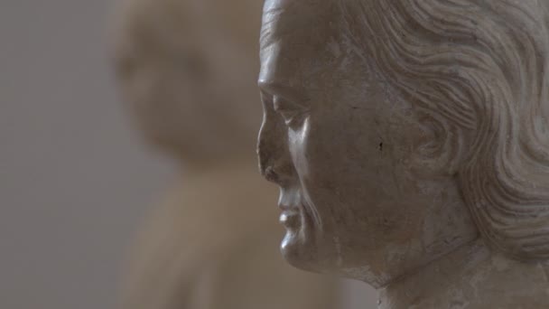 Скульптура Родини Гальвес Пантеоні Церкви Мачаравайя Іспанія — стокове відео