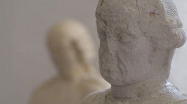 Sculptures of Galvez family in the  familiar pantheon, Macharaviaya, Spain