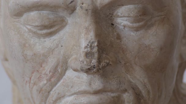 Скульптура Родини Гальвес Знайомому Пантеоні Мачаравії Іспанія — стокове відео