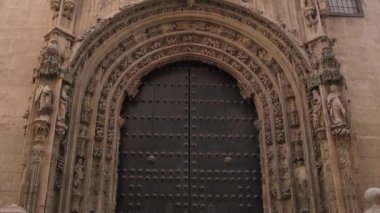 Enkarnasyon Katedrali 'ndeki Sagrario kilisesinin verandası, Malaga, İspanya