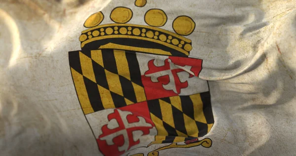 Alte Flagge Von Anne Arundel County Bundesstaat Maryland Vereinigte Staaten — Stockfoto