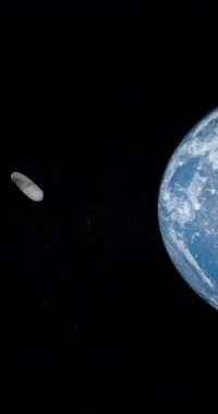 Eros. uzun asteroit Amor grubunun seyyare yerküre yörüngede
