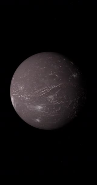 Ariel Uranus Moon Gyroscopie Boucle — Video