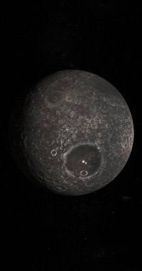 Umbriel surface, Uranus moon