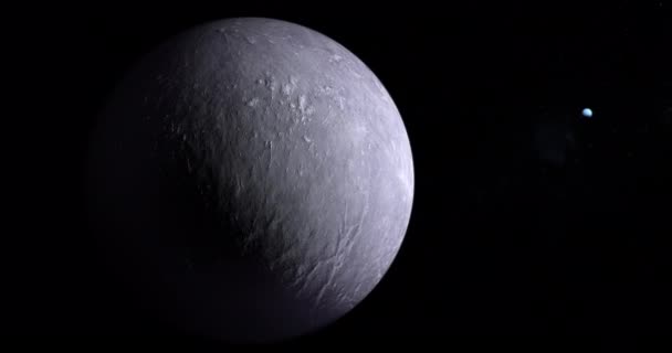 ドワーフ惑星90482 海王星とオーカス — ストック動画