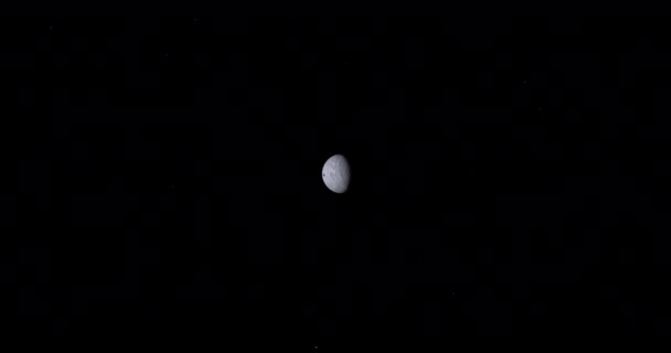 ドワーフ惑星90482金星の月を周回するオーカス — ストック動画