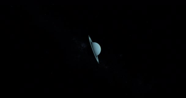 Uranus Planet Weltall — Stockvideo