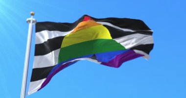 Düz bayrak sallama. Döngü