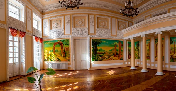 Ucrania Maliivtsi Octubre 2021 Hermoso Interior Palacio Orlovsky — Foto de Stock