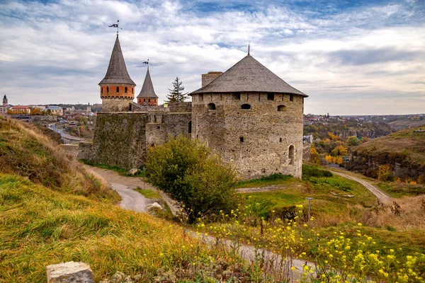 Kamieniec Podolski Fortress One Most Famous Beautiful Castles Ukraine — Stock Photo, Image