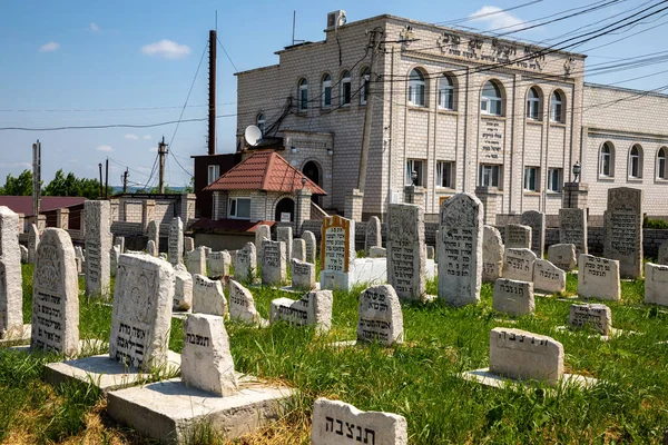 Ukraine Medzhibozh June 2022 Old Jewish Cemetery Tomb Spiritual Leader — Stockfoto
